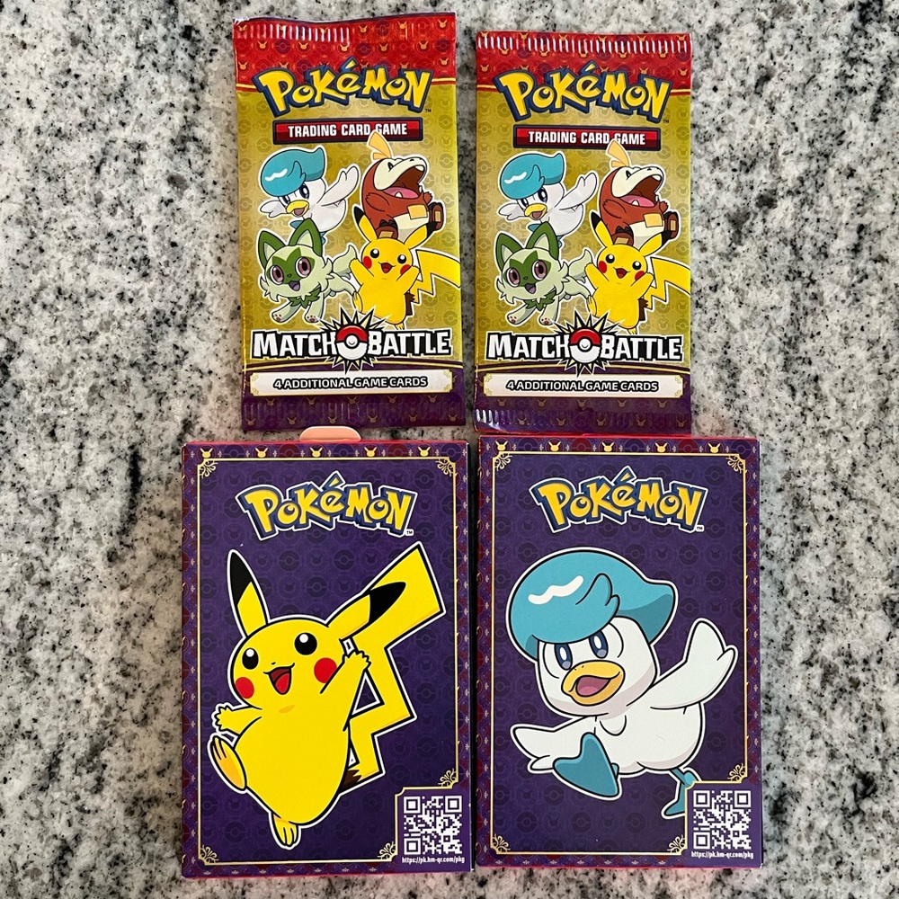 McDonald’s Happy meals toys - Pokémon game cards